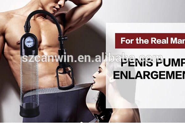 Alternative view of 12 Inch Pull Handle Penis Pump with Gauge