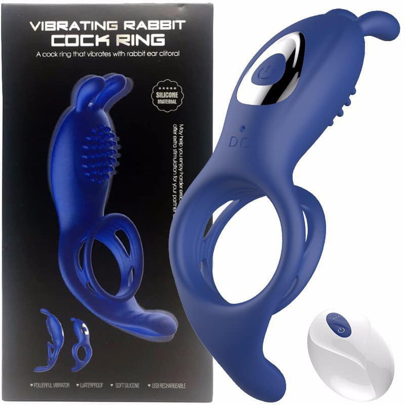Remote Controlled Rabbit Vibrator Cock Rings for Couples. Tootoolbay Remote Controlled Rabbit Vibrator Cock Rings for Couples. Tootoolbay