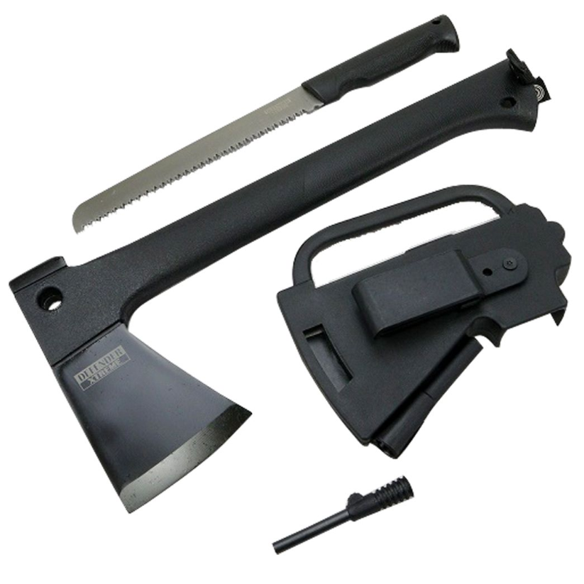 DefenderXtreme Multi Function Steel Axe Tootoolbay