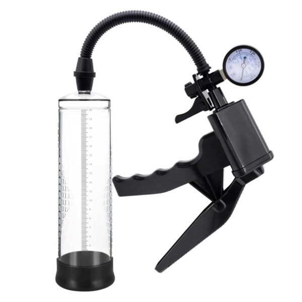 Alternative view of Trigger Handle Manual Penis Pump, 20cm Barrel