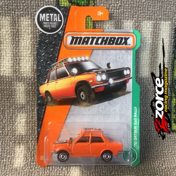 Matchbox '70 Datsun 510 Rally