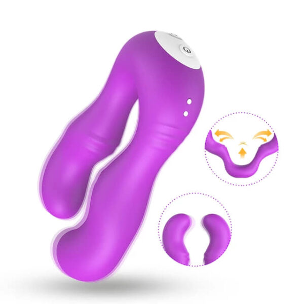 Alternative view of Lesbian Tribadism Double Vibrator.