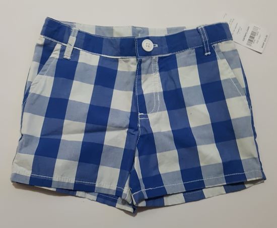 Carter’s 5T blue and white checkered short pants – Tootoolbay