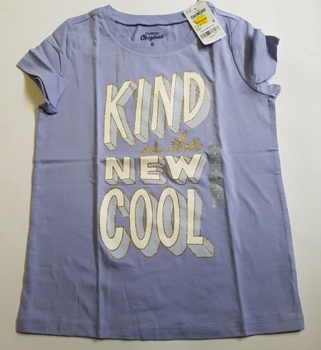 OshKosh 8T lilac t-shirt