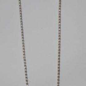 Children's Place silver necklace with letter "r" and heart