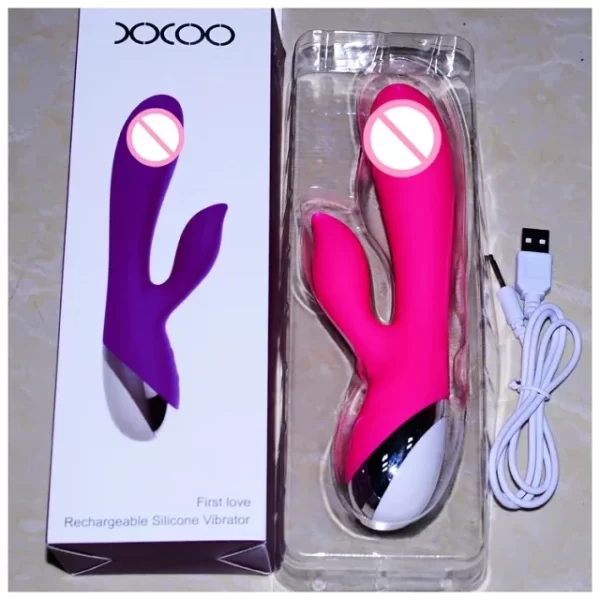 Alternative view of USB Rechargeable Rabbit Vibrator