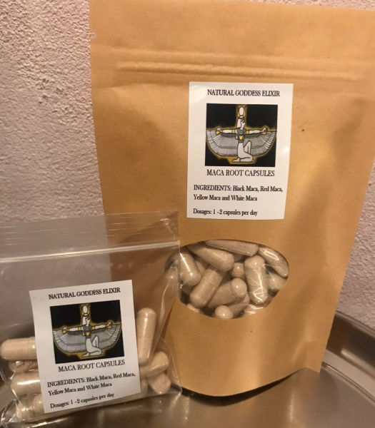 Alternative view of Natural Goddess Elixir - Maca Root Capsules (30 capsules)