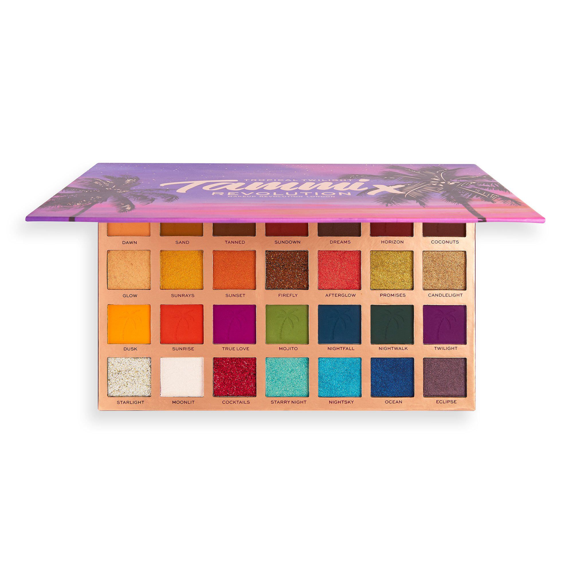 Tammi x Revolution - Tropical Twilight Eyeshadow Palette