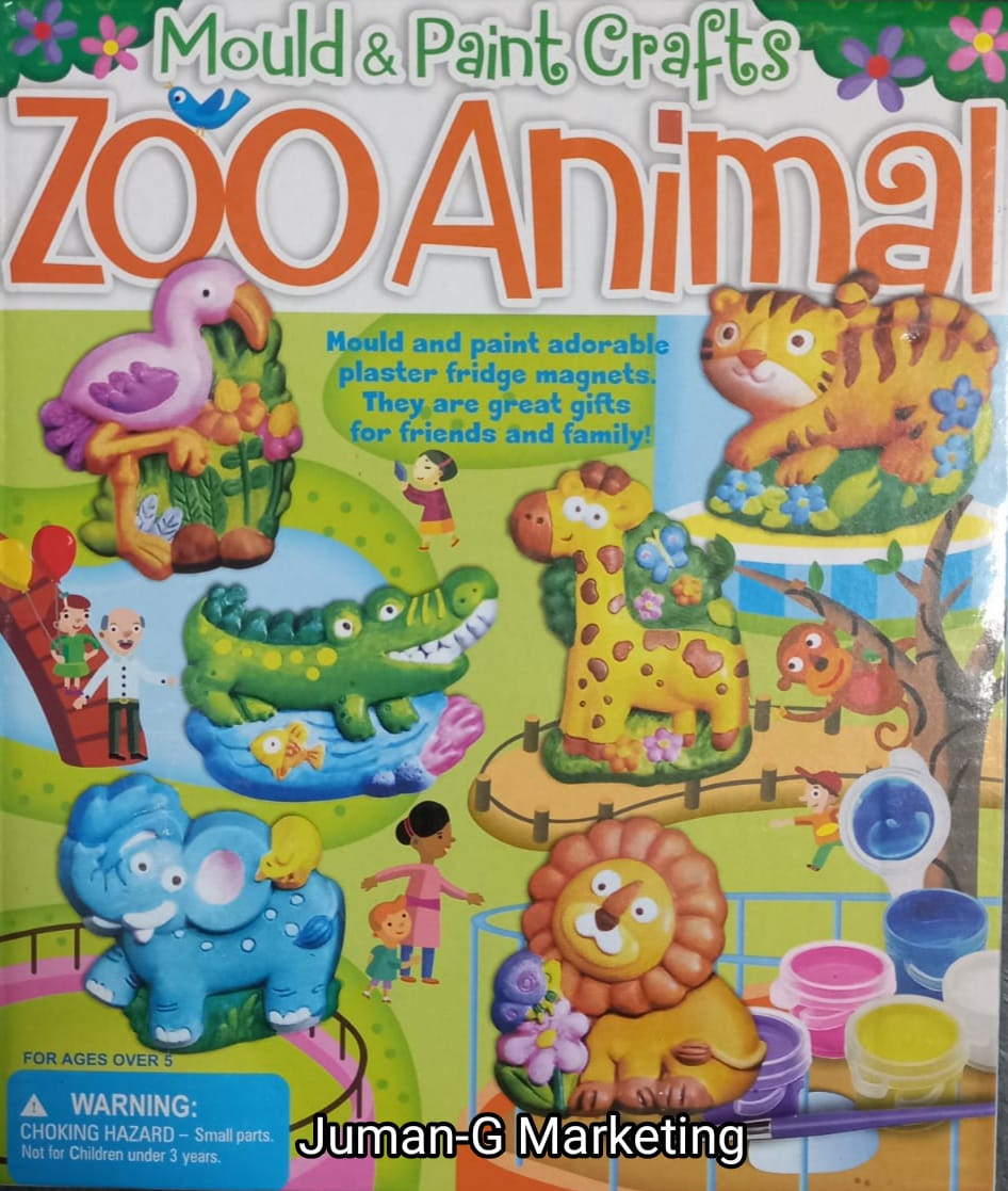 Mould & Paint -Zoo Animals – Tootoolbay