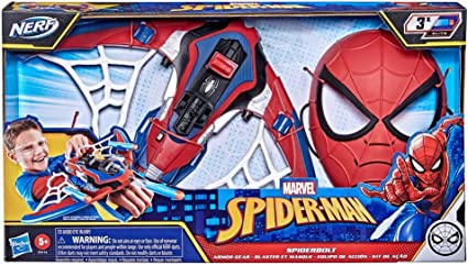  Marvel Spider-Man Web Shots Spiderbolt NERF Powered