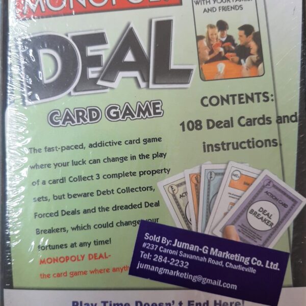Alternative view of Monopoly Deal Card Game
