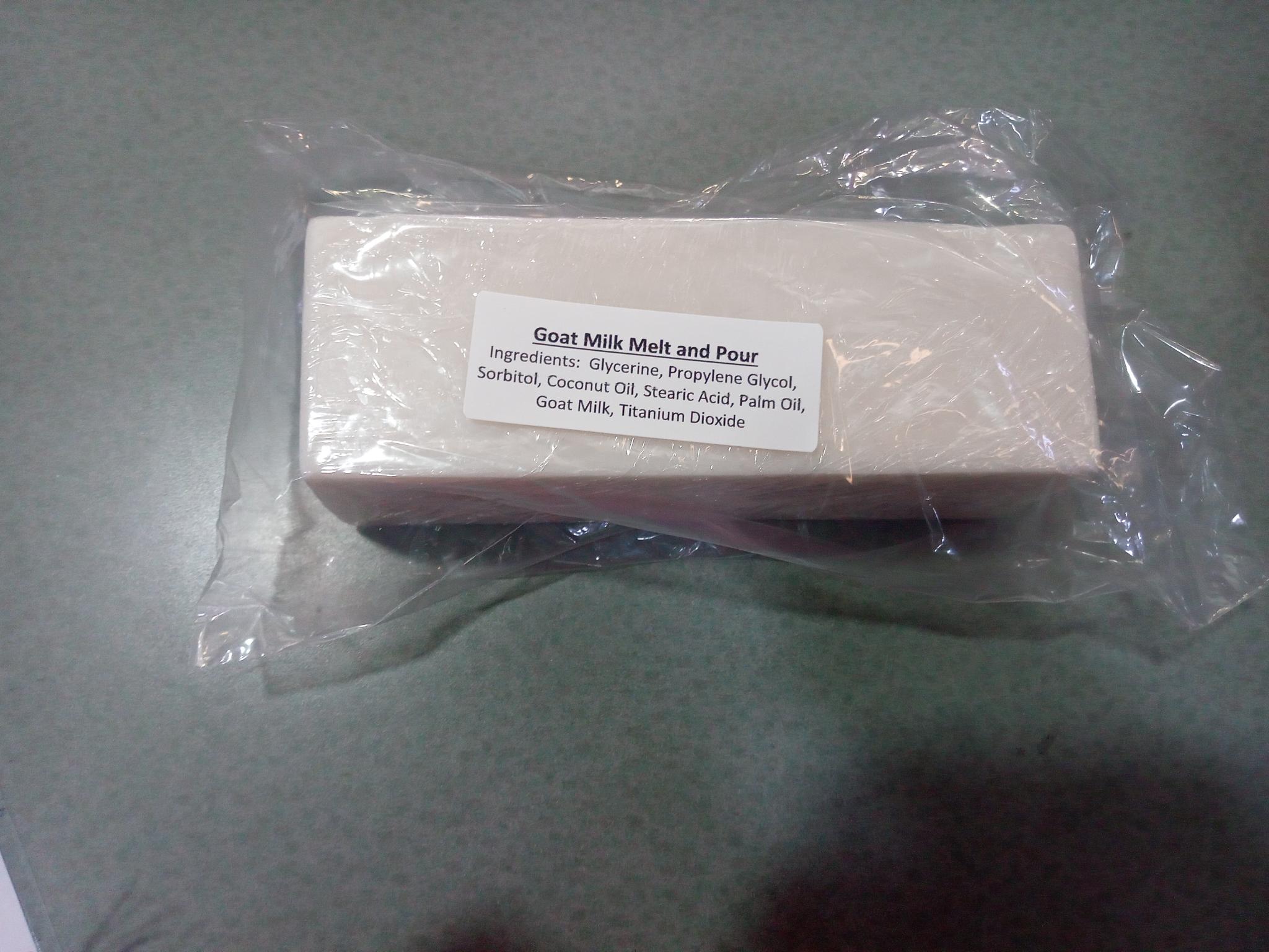 Goat Milk Melt & Pour Soap Base 1lb Tootoolbay