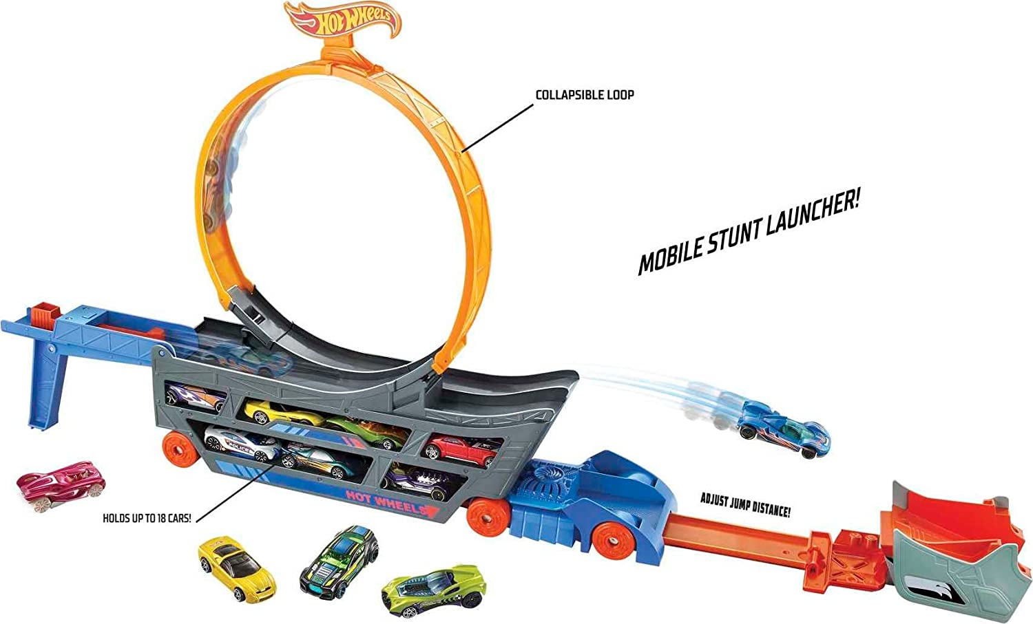 Hot Wheels Stunt And Go Transport - Image 3