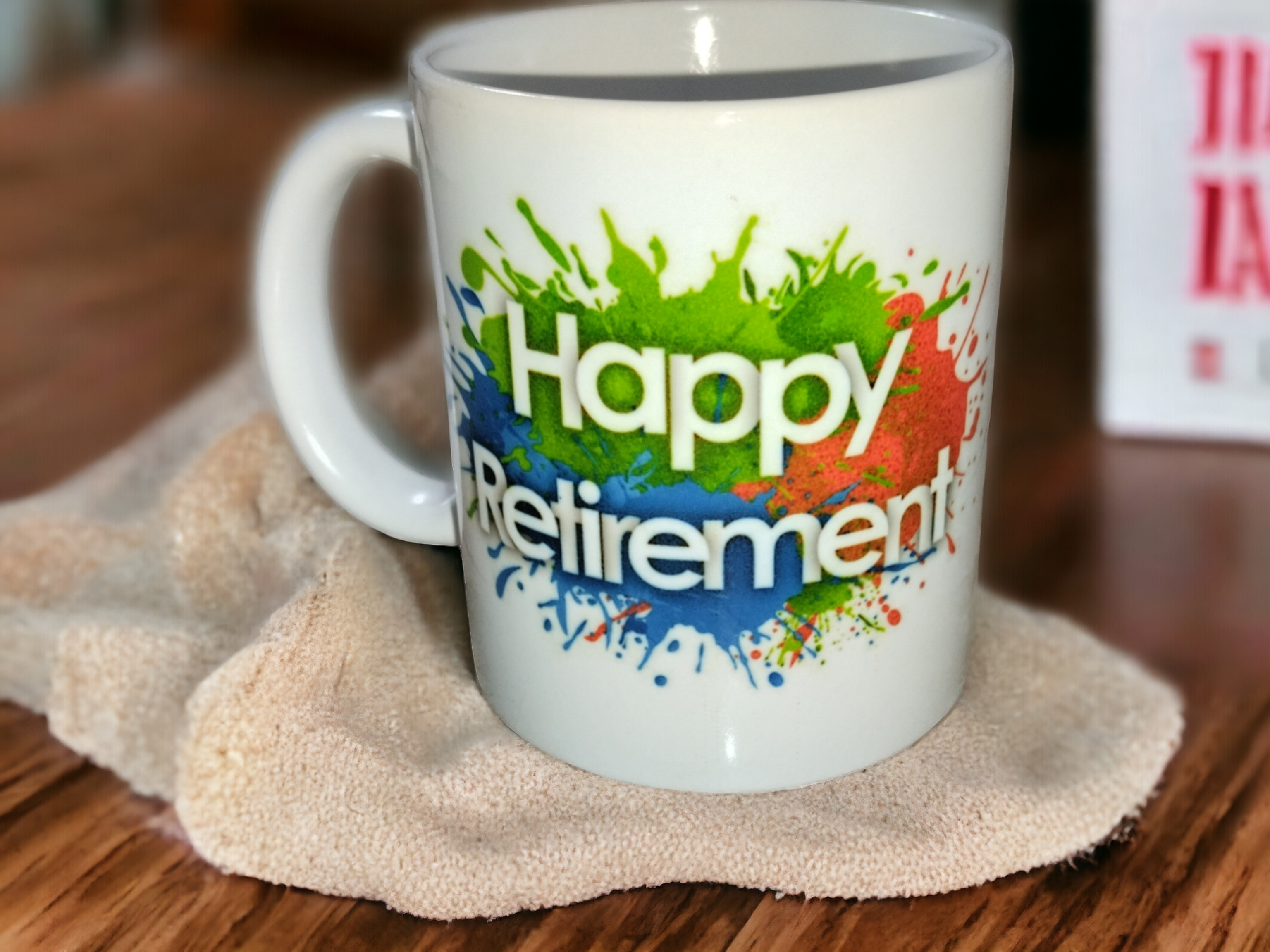 Sublimation Mugs- Retirement Design
