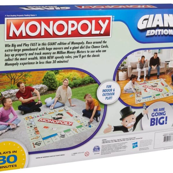Alternative view of Monopoly Giant Edition
