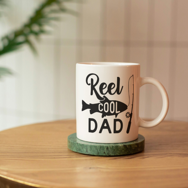 Father's Day Sublimation Mugs-Reel Cool Dad (11oz Mugs)