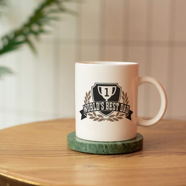 Father's Day Sublimation Mugs-Worlds Best Dad (11oz Mugs)