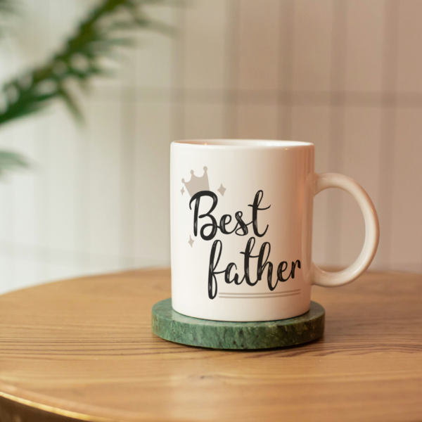 Father's Day Sublimation Mug- Best Father (11oz Mug)