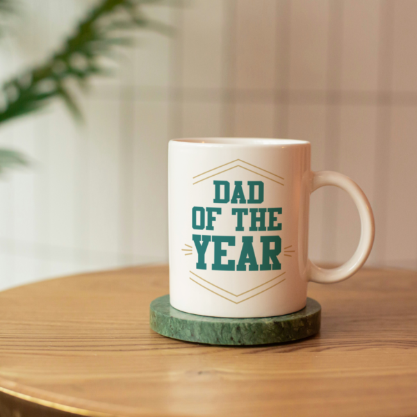 Father's Day Sublimation Mugs- Dad of the Year (11oz Mug)