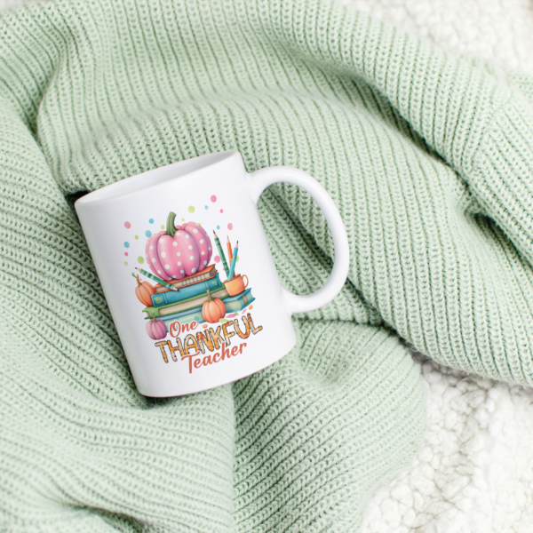 Teacher Themed - Sublimation Mug (One Thankful Teacher)