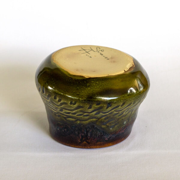 Alternative view of Ceramic hand thrown planter