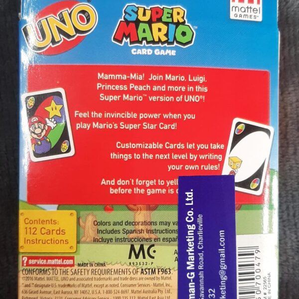 Alternative view of Super Mario