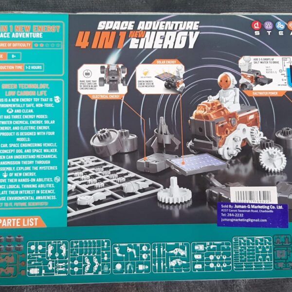 Alternative view of 4 in 1 DIY Space Probe set