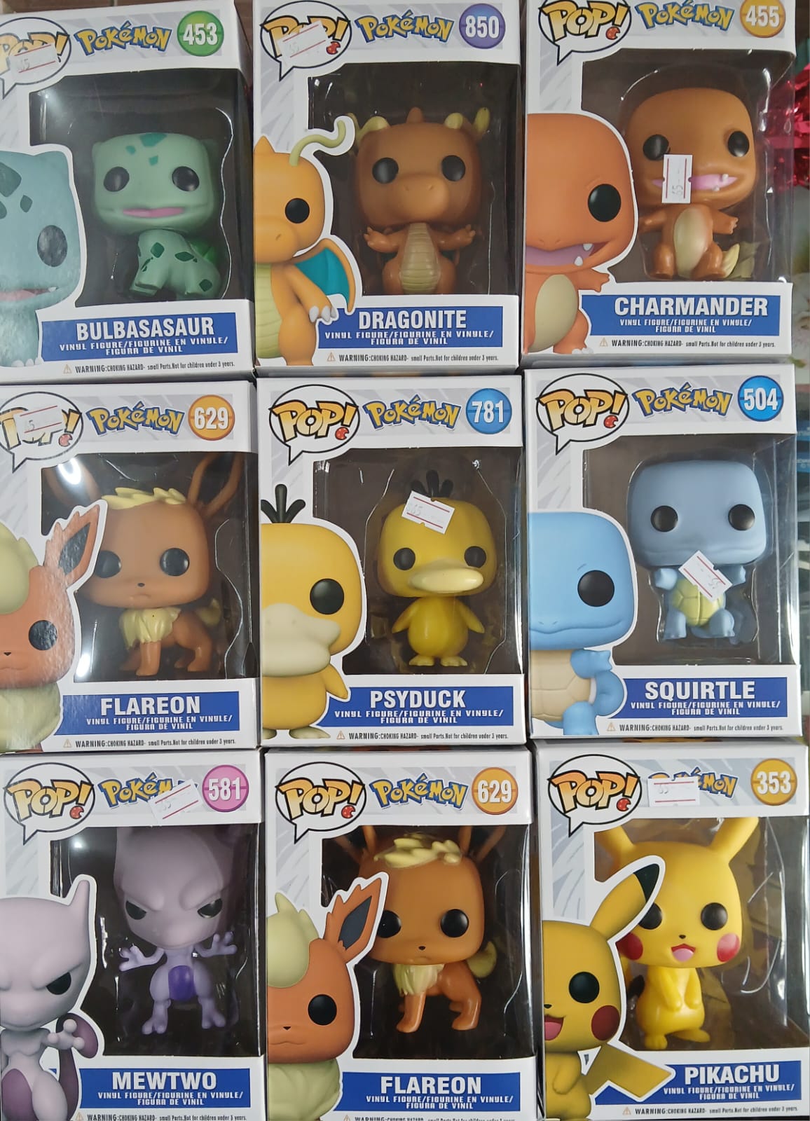 POP Pokemon Figures Asst