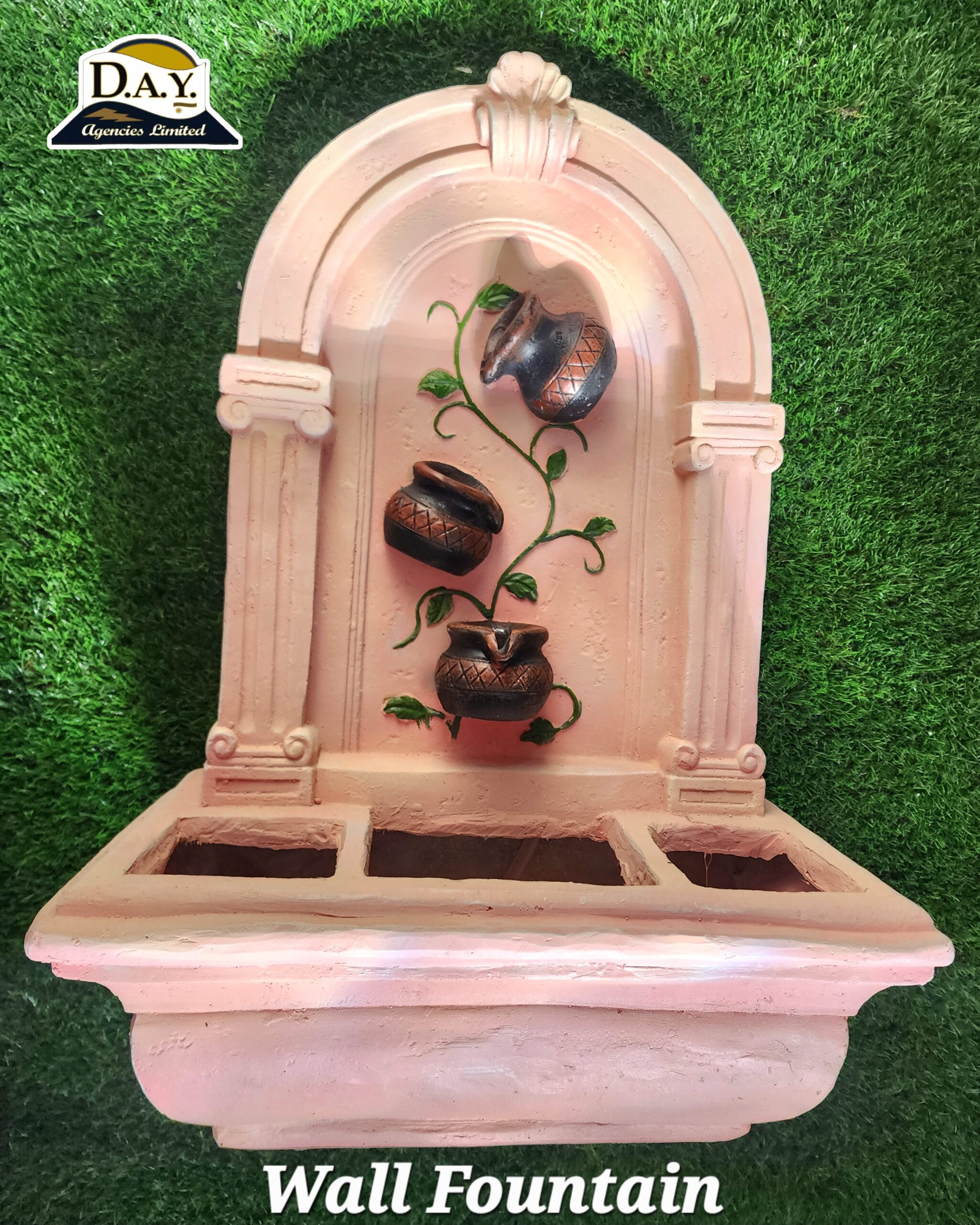 Tuscan Wall mounted Decorative Water Fountain