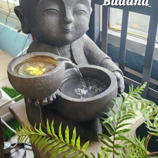 Table Top Calming Baby Buddha Water Feature