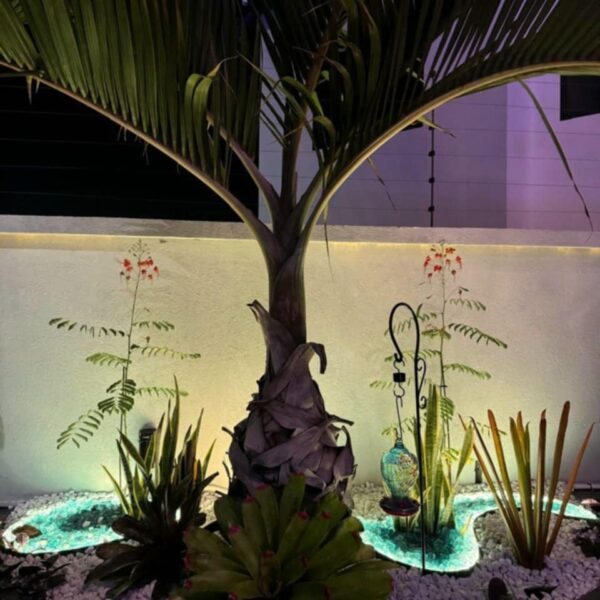 Alternative view of 55 lbs. of Tahitian 3-5cm Tumbled, Crushed Glass Rocks Blend ideal for landscaping, crafts, water features, planters.