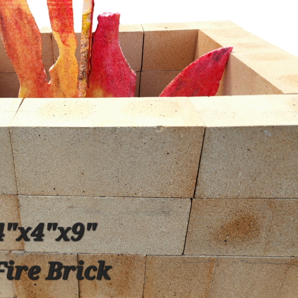 Alternative view of Fire Brick 9"x4"x4" straight