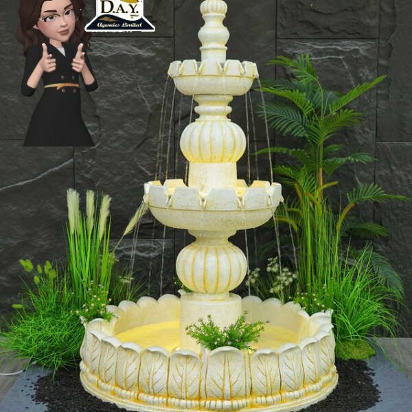 Alternative view of Victorian Style Three Tier Water Fountain