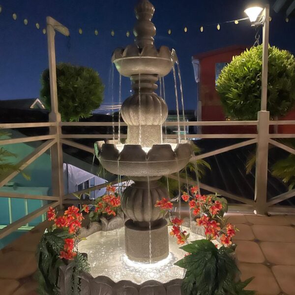 Alternative view of Victorian Inspired Three Tier Water Fountain
