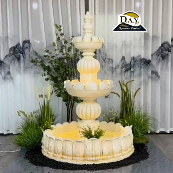 Victorian Style Three Tier Water Fountain