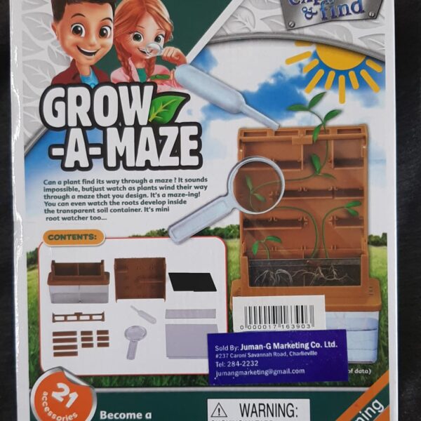 Alternative view of Grow - A - Maze