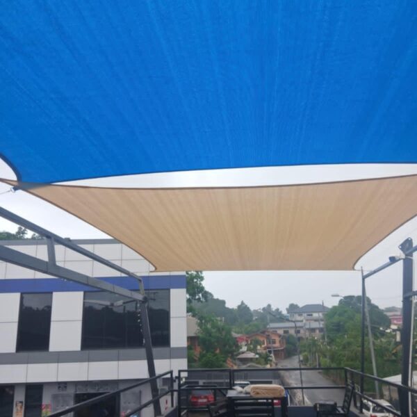 Alternative view of Sunshade Sail 10' x 13' Rectangle 90%UV Block Sunshade for Backyard Yard Deck, Patio, Garden, Outdoor Activities and Facility