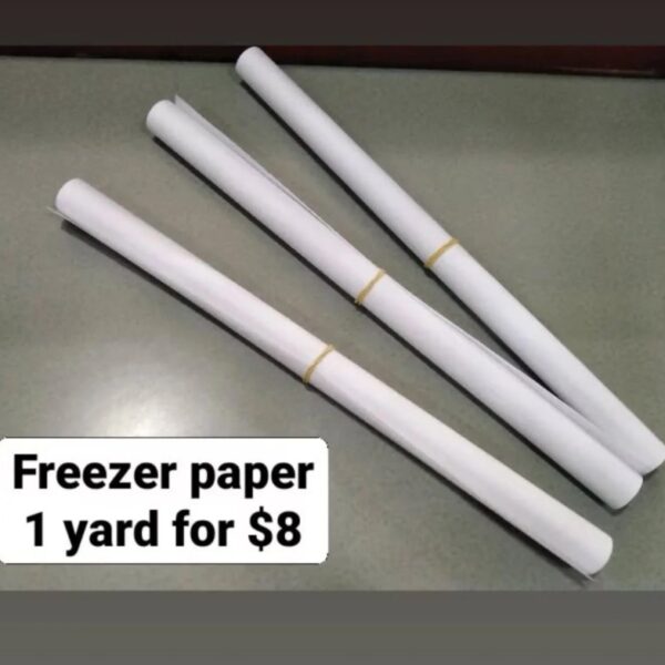 1 yard Freezer Paper