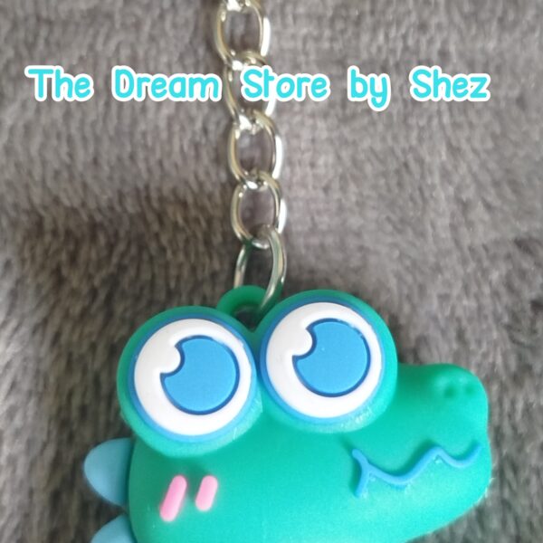 Alternative view of Dinosaur Keychain
