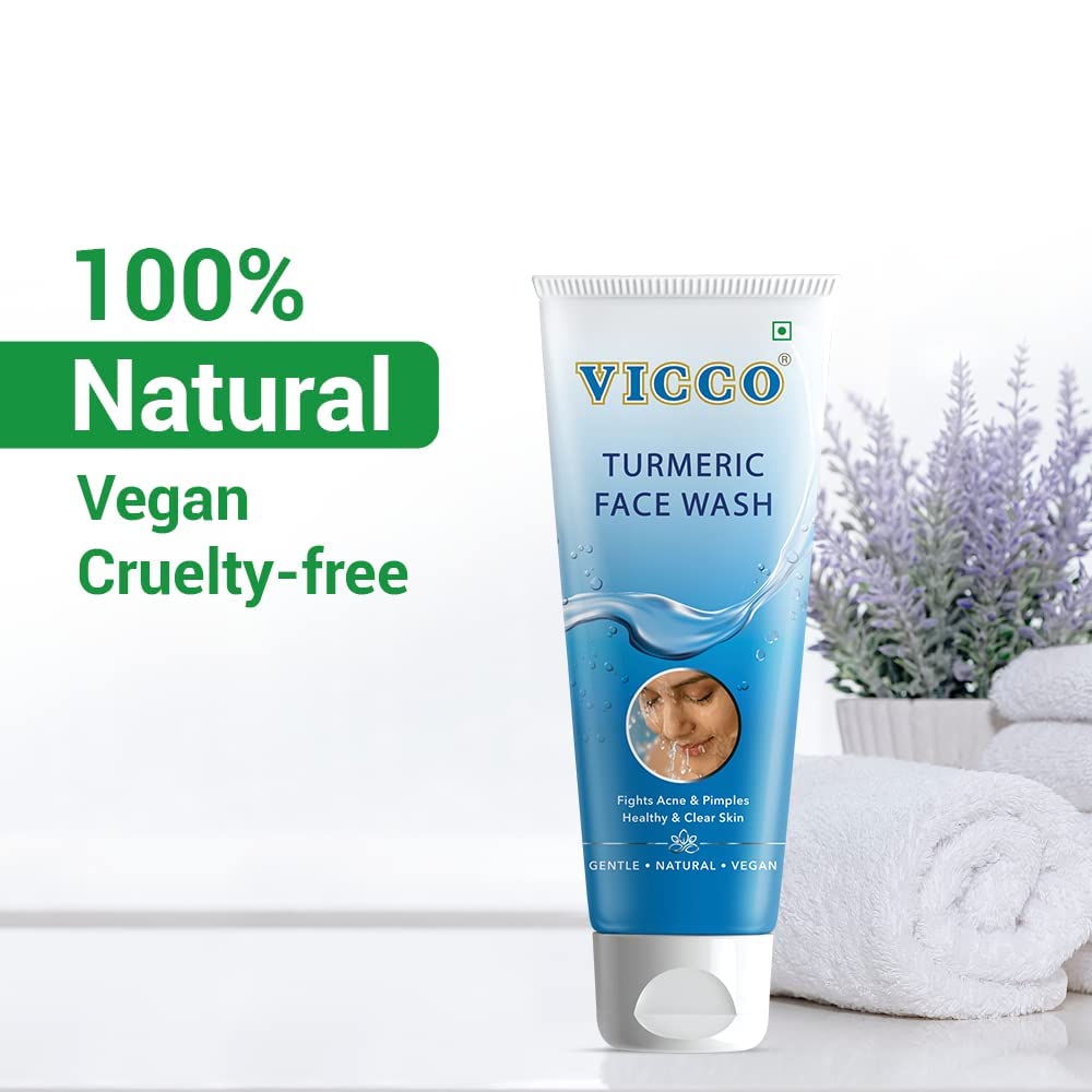 VICCO TURMERIC FACE WASH - Image 4