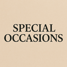 Special Occasions and Holidays