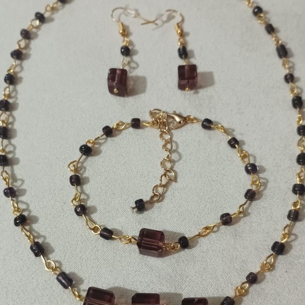 Cubic jewelry set