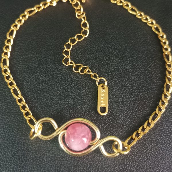 Strawberry Quartz Bracelet