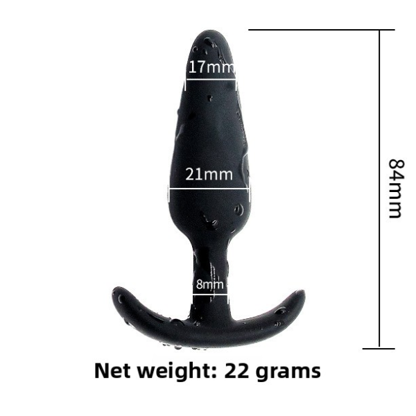 Alternative view of 3 Piece Silicone Slim Anal Butt Plug Set