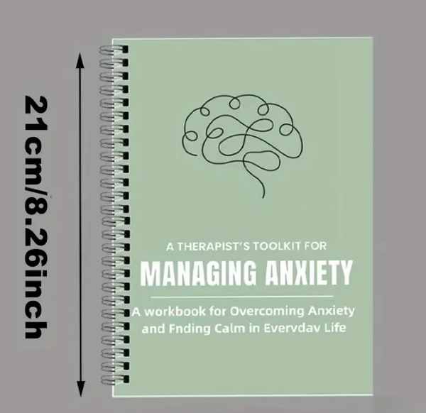Alternative view of Anxiety Toolkit Bundle, Managing Anxiety, Relax Worksheets, Coping Skills, Mindfulness, Mental Health Workbook, Grounding