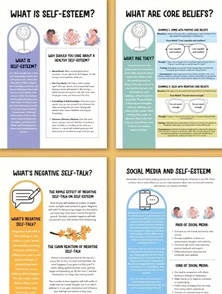 Alternative view of Build Confidence: Youth Mental Health & Self-Care Workbook