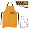 heat insulation, flame retardant, wear resistance, -The leather welding apron can effectively protect the front of the body, prevent welding spatter from splashing on clothes and skin.
