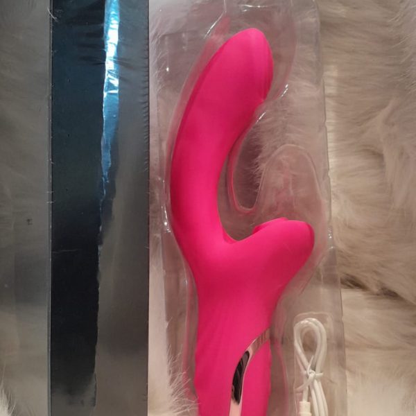 Alternative view of Clit Sucking Vibrator, Dual Function Toy