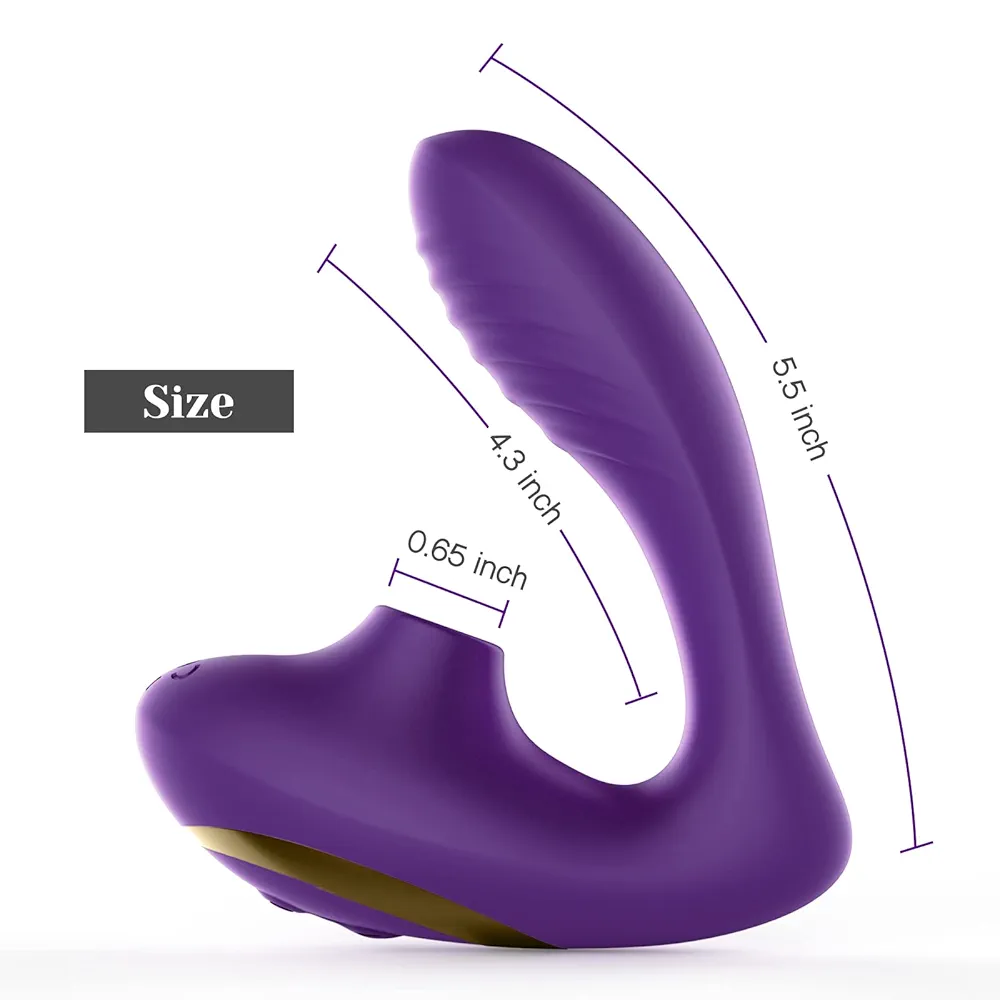 Double Orgasm Wearable Vibrator with Clit Suction and Gpot Stimulation... - Image 3