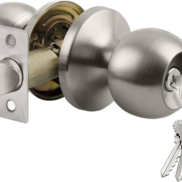 Cylinder door lockset